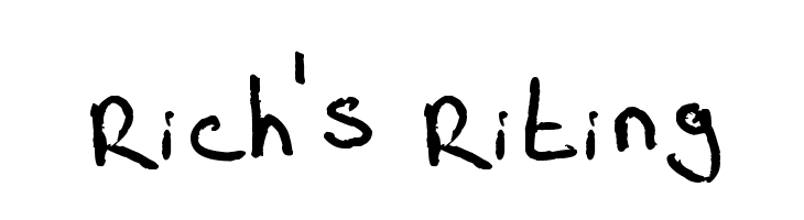 Rich's Riting Font