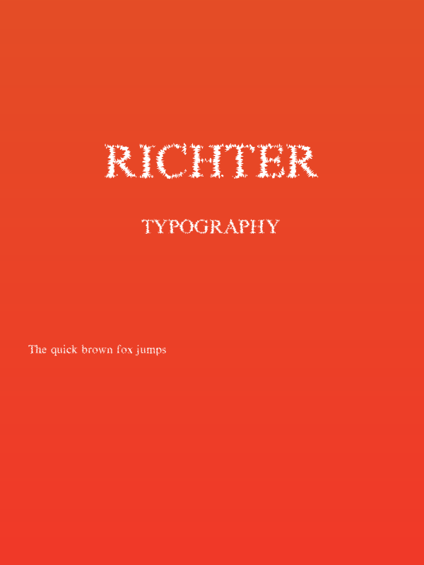 Richter Poster