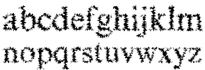 Richter Font LOWERCASE