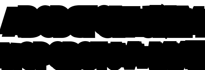 Richu Mast Extrude Shadow Font LOWERCASE