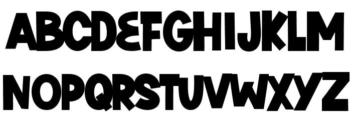 Richu Mast Regular Font LOWERCASE