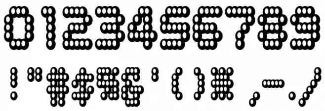 Richu Regular 字体 其它煤焦