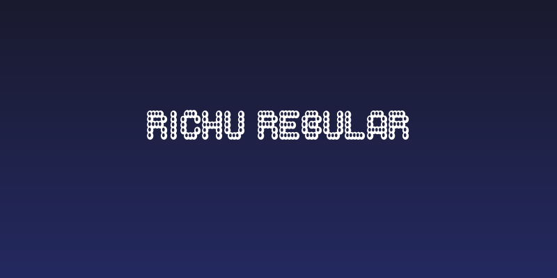 Richu Regular Social Header