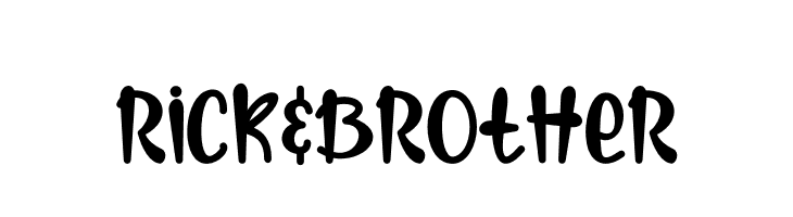 Rick & Brother  Frei Schriftart Herunterladen