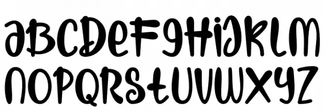 Rick & Brother Schriftart Groß
