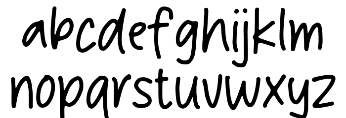 Rick Geovani Font LOWERCASE