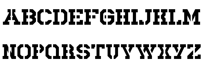 Rick Lobster Regular Font LOWERCASE