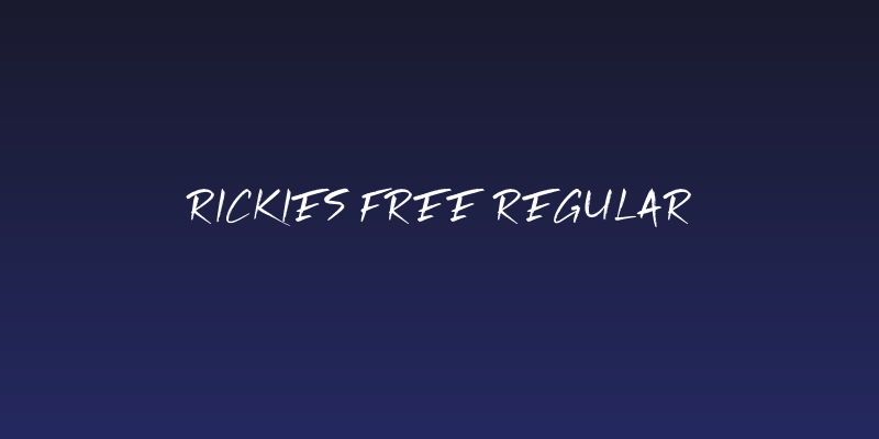 Rickies Free Regular Social Header