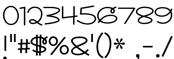 Rickles Font OTHER CHARS