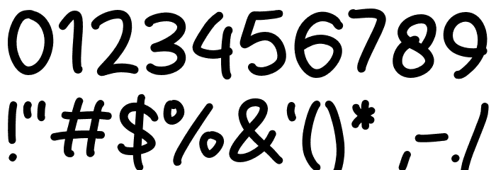 Ricko Brush Polices AUTRES CHARS