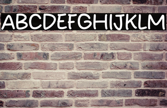 Ricko Brush फ़ॉन्ट examples