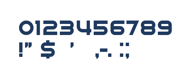 Rickrack Regular Other Characters