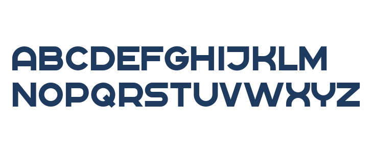 Rickrack Regular Lowercase