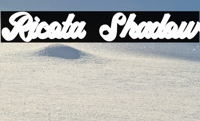 Ricota Shadow Example 3