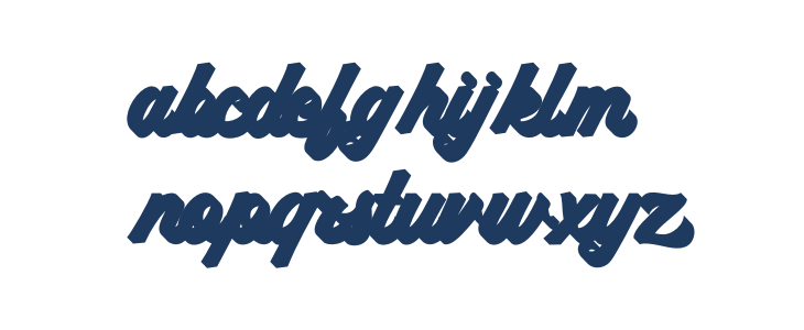 Ricota Shadow Lowercase