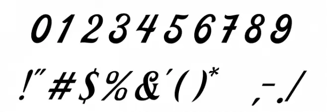 Ricota Font OTHER CHARS