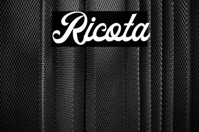 Ricota Font examples