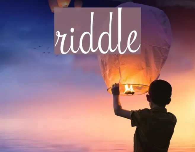 Riddle Example 3