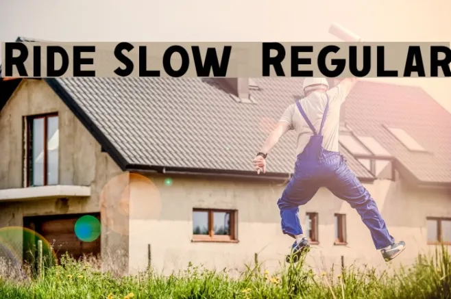 Ride Slow DEMO Regular Example 3