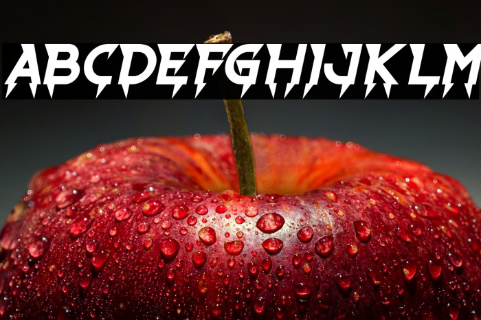 Ride The Lightning Bold Italic Example 2