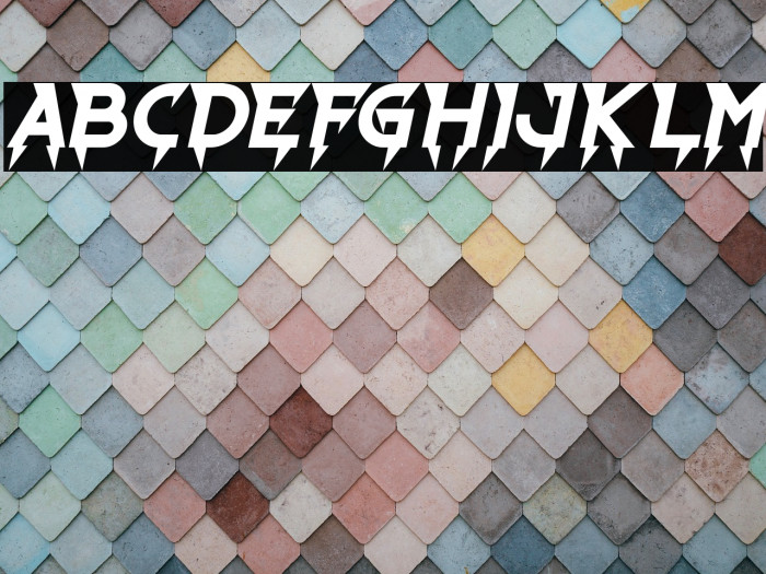 Ride The Lightning Bold Italic Example 3