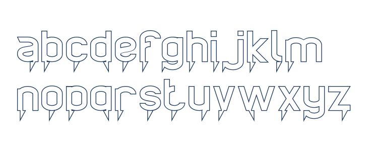 Ride The Lightning-Hollow Lowercase