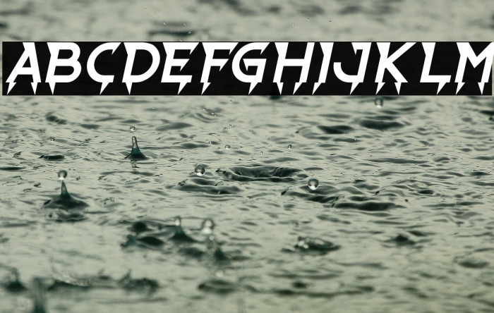 Ride The Lightning Italic Example 3