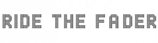 Ride the Fader  Скачать бесплатные шрифты