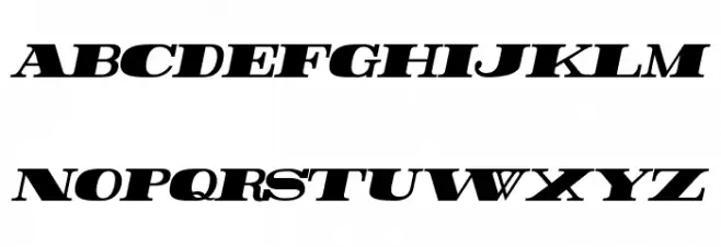 Rider Condensed ExtraBlack Italic Fuentes MAYÚSCULAS