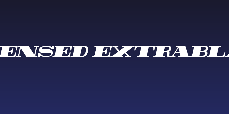 Rider Condensed ExtraBlack Italic Social Header