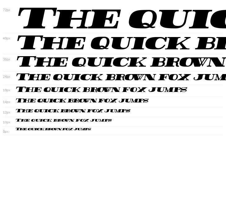 Rider Condensed ExtraBlack Italic Waterfall