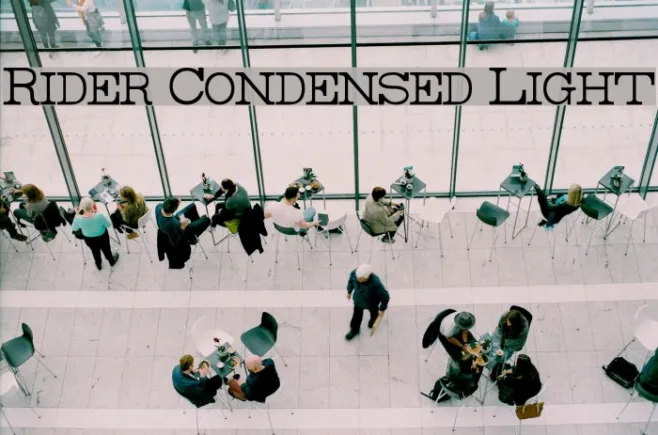 Rider Condensed Light Example 2