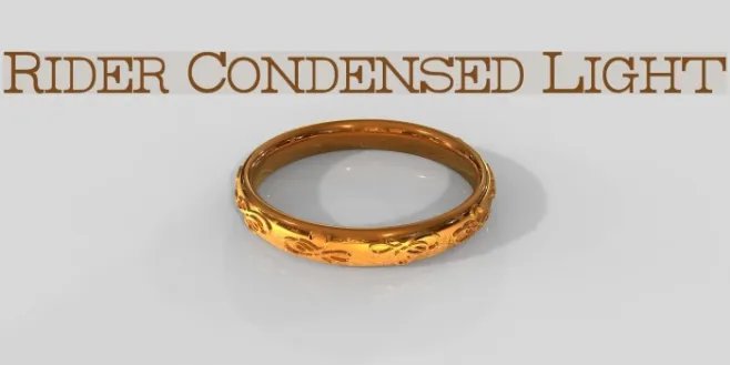 Rider Condensed Light Example 3