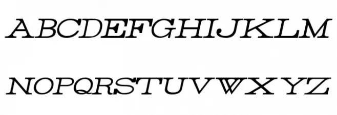 Rider Light Italic Schriftart Groß