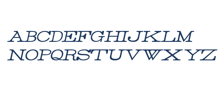 Rider Light Italic Lowercase