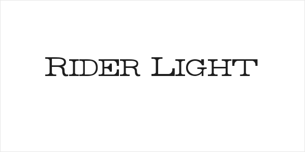 Rider Light Logo