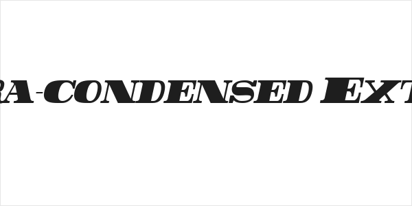 Rider Tall Ultra-condensed ExtraBlack Italic Logo