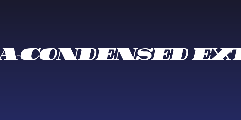 Rider Tall Ultra-condensed ExtraBlack Italic Social Header