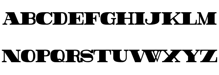 Rider Tall Ultra-condensed ExtraBlack Font LOWERCASE