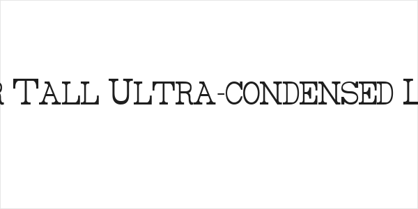 Rider Tall Ultra-condensed Light Logo