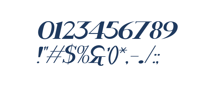 Rider Wide Expanded Bold Italic Other Characters