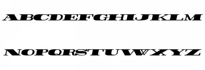 Rider Wide Expanded ExtraBlack Italic Fuentes MAYÚSCULAS