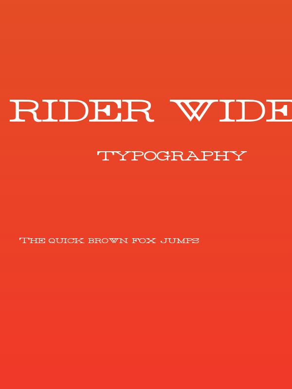 Rider Wide Expanded Light Poster