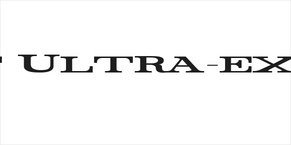 Rider Widest Ultra-expanded Bold Logo