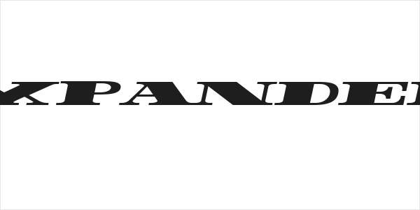 Rider Widest Ultra-expanded ExtraBlack Italic Logo