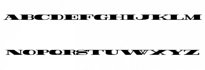 Rider Widest Ultra-expanded ExtraBlack Schriftart Groß