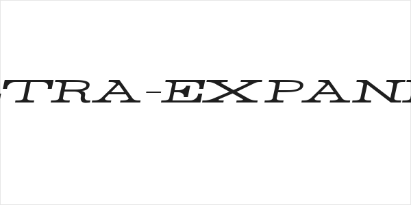 Rider Widest Ultra-expanded Light Italic Logo