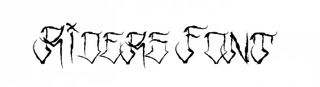 Riders Font  Descarca Fonturi Gratis