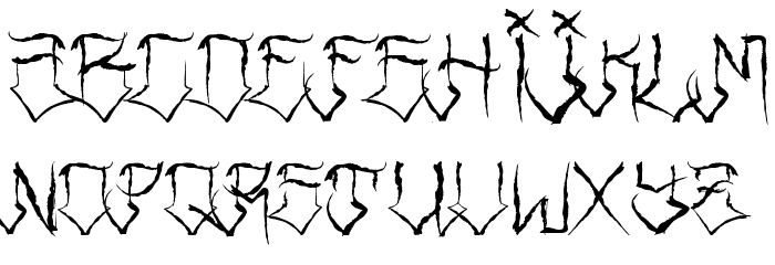 Riders Font Font LOWERCASE