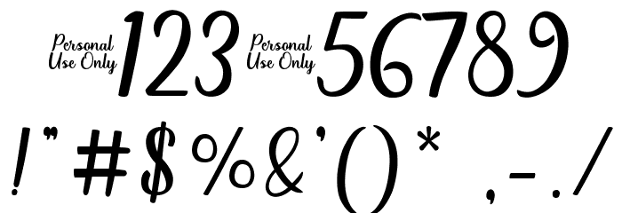 Ridhas Font OTHER CHARS